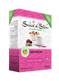 Buy 50-Bags Calorie Free Sweetener 50grams in UAE