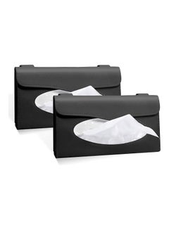 Buy 2-Piece Car Visor Tissue Holder in UAE