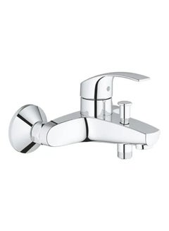 Buy Eurosmart Single-Lever Bath Mixer Silver 15.6x18x17.8cm in Saudi Arabia