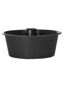 Buy Food Cake Pan Black 25.5x10cm in Saudi Arabia