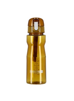 Buy Plastic Water Bottle Yellow 750ml in Saudi Arabia