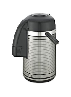 Buy Stainless Steel Vacuum Flask Silver/Black in Saudi Arabia