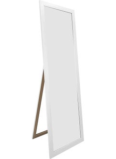 Buy Decorhills Stand Wall Mirror White 45x145cm in UAE