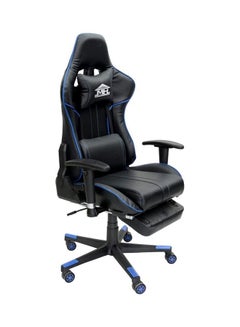 Buy Video Computer Gaming Chair With Fully reclining Foot Rest And Soft Leather in UAE