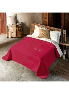 Buy Twin Size Blanket Polyester Fuchsia 160x240cm in Saudi Arabia