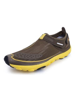 Buy Quick Drying Sport Shoes Brown/Yellow in UAE