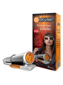 Buy Rotating Hair Styler Silver in Saudi Arabia