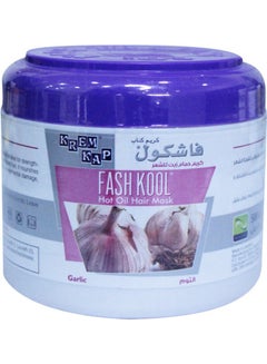 Buy Garlic Extract Hot Oil Hair Mask White 500ml in UAE
