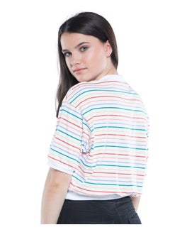 Nike Stripe Printed Retro Femme Polo 