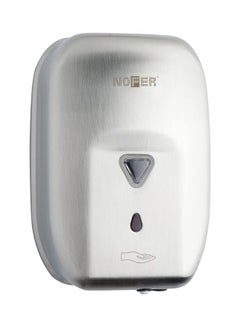 Buy Stainless Steel Automatic Liquid Soap Dispenser Silver 21x 14 x 10cm in Saudi Arabia