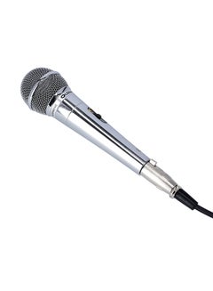 Buy Wired Microphone OMMP1215 Silver/Black in Saudi Arabia