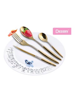 Buy 135-Piece Stainless Steel Cutlery Set Silver in UAE