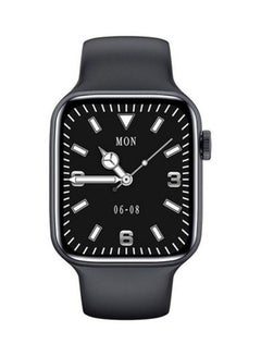 اشتري ساعة ذكية مزودة بتقنية البلوتوث والاتصال وتشحن لاسلكي لون أسود. في السعودية