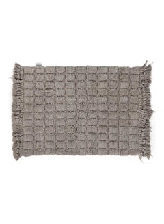 Buy Broadway Bath Mat Grey 52x47x22cm in UAE