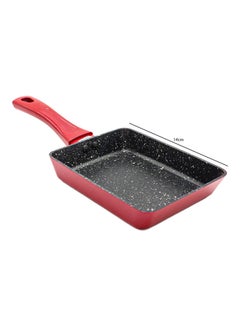 اشتري Premium Non-Stick Non Stick Fry Pan Red/Black 14.0cm في الامارات