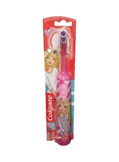 Buy Kids Battery Toothbrush Barbie Pink 12x3.5x4cm in Saudi Arabia