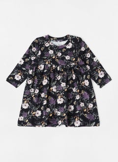 Buy Baby Floral Dress Dark Sapphire in Saudi Arabia