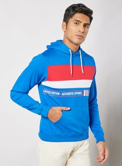 Buy Regular Fit Sweatshirt Royal Blue in UAE