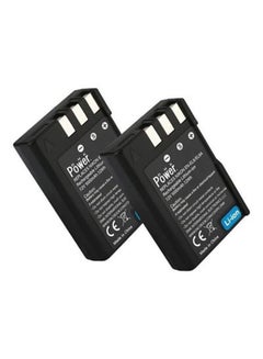 Buy 1000.0 mAh 2-Piece 1000 mAh EN-EL9 Battery For Nikon D40 D40x D60 D3000 Camera Black in UAE