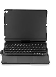 Buy Wireless Keyboard with TouchPad for iPad 10.2/10.5 Black in UAE