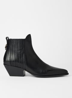 Buy West Ankle Boots Black in UAE