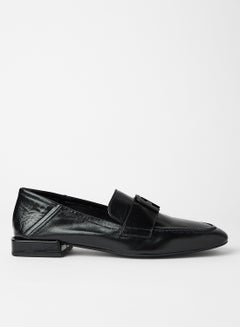 اشتري 1927 Leather Loafers Black في السعودية