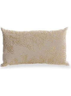 Buy Filled Cushion Gold 30x50cm in UAE