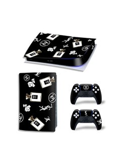 Buy Console and Controller Decal Sticker Set For PlayStation 5 Digital Version in UAE
