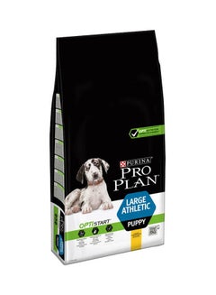 اشتري Pro Plan Large Athletic Puppy Opti Start Rich In Chicken أخضر 3كجم في الامارات