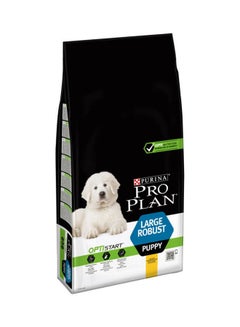 Buy Pro Plan Dog Large Robust Puppy With Optistart - Rich In Chicken Green 3kg in UAE