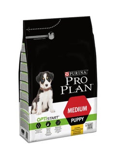 اشتري Pro Plan Medium Puppy Opti Start Rich In Chicken أخضر 3كجم في الامارات