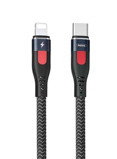 Buy Type C To Lightning Fast Charging Cable Black in Saudi Arabia