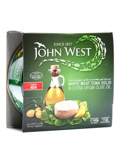 Buy White Meat Tuna Solid In Extra Virgin Olive Oil 112grams in UAE