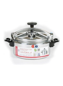 Buy Aluminium Pressure Cooker Silver/Black 7.5Liters in Saudi Arabia