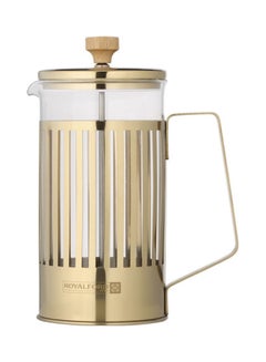 Buy French Press Coffee Maker Gold 1000ml in UAE
