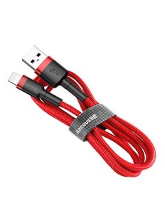 Buy Cafule Cable Usb For Ip 1.5A 2M Red in Saudi Arabia