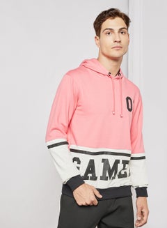 Buy Regular Fit Sweatshirt Pink in UAE