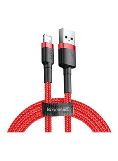 Buy Cafule Cable Usb For Ip 2.4A 1M Red in Saudi Arabia
