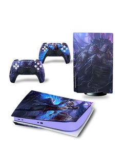 Buy Console And Controller Decal Sticker Set For PlayStation 5 Disc Version in Saudi Arabia
