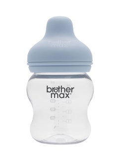 Buy PP Extra Wide Neck Baby Feeding Bottle, 240ml - Blue in UAE