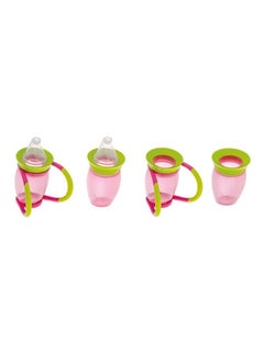 Buy 4-in-1 Trainer Cup - Pink/Green in UAE