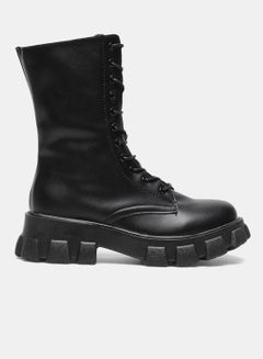 Buy Full Zip Chelsea Boots Black in UAE
