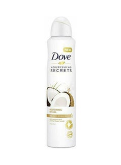 Buy Nourishing Secrets Coconut and Jasmine Flower Deodorant Multicolour 250ml in UAE