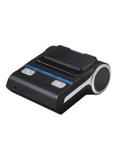 Buy Portable Mini Wireless Thermal 80mm Printer Black in Saudi Arabia
