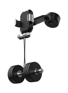 Buy Tank Gravity Car Mount Holder With Suction Base Silver in Saudi Arabia