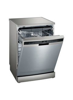Buy Home Connect 13 Place Dishwasher 5 Programs Settings SN23HI26MM Silver in UAE