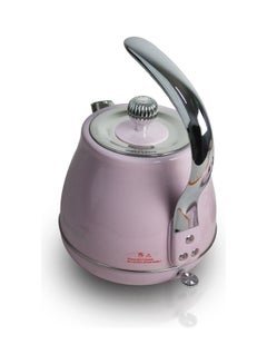 Buy Classic Nordic Retro Style Electric Water Kettle 1.7 L 1500.0 W MA-8689 Pink in Saudi Arabia