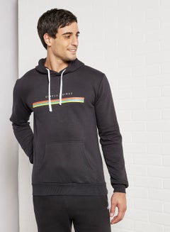 Buy Stylish Comfortable Hoodie Pitch Black in UAE