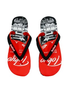 Buy Printed Flip Flops Multicolour in UAE