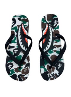 Buy Printed Flip Flops Multicolour in UAE